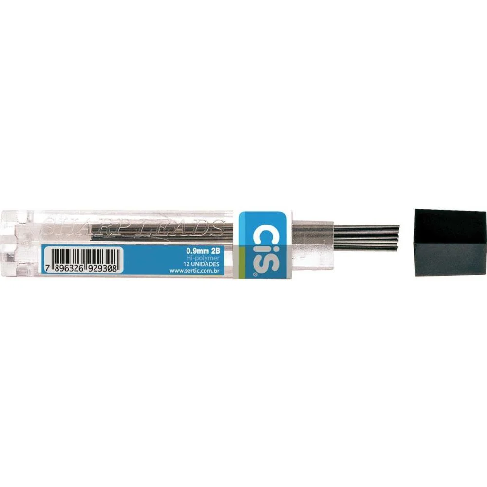 Grafite 0.9Mm 2B 12Tubosx12Minas Bigtree Sertic (Caixinha) - imagem 2