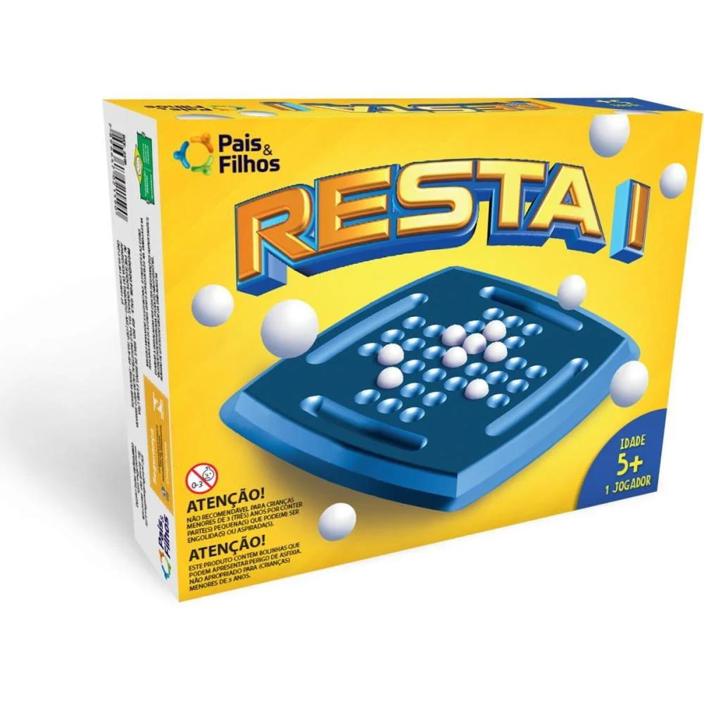 Jogo Diverso Resta 1 Pais E Filhos (Unidade) - imagem 4