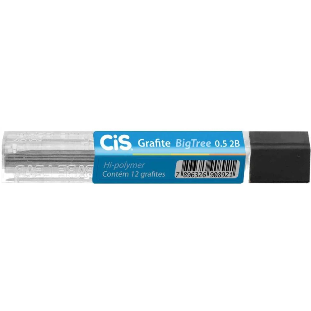 Grafite 0.5Mm 2B 12Tubosx12Minas Bigtree Sertic (Caixinha) - imagem 4