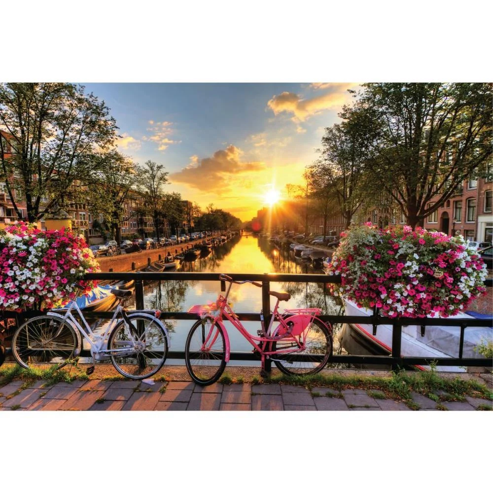 Quebra-Cabeca Cartonado Amsterdam Premium 500Pcs Pais E Filhos (Unidade) - imagem 3
