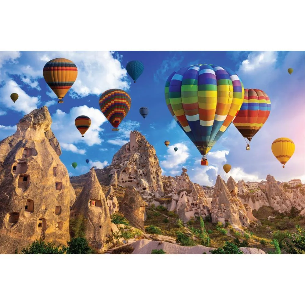 Quebra-Cabeca Cartonado Capadocia Premium 500Pcs Pais E Filhos (Unidade) - imagem 3
