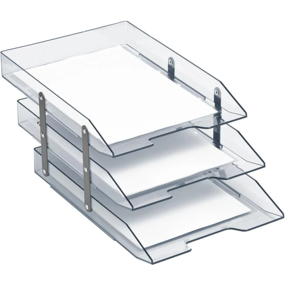 Caixa Correspondencia Tripla Movel Articulavel Cristal Acrimet (Unidade) - imagem 2