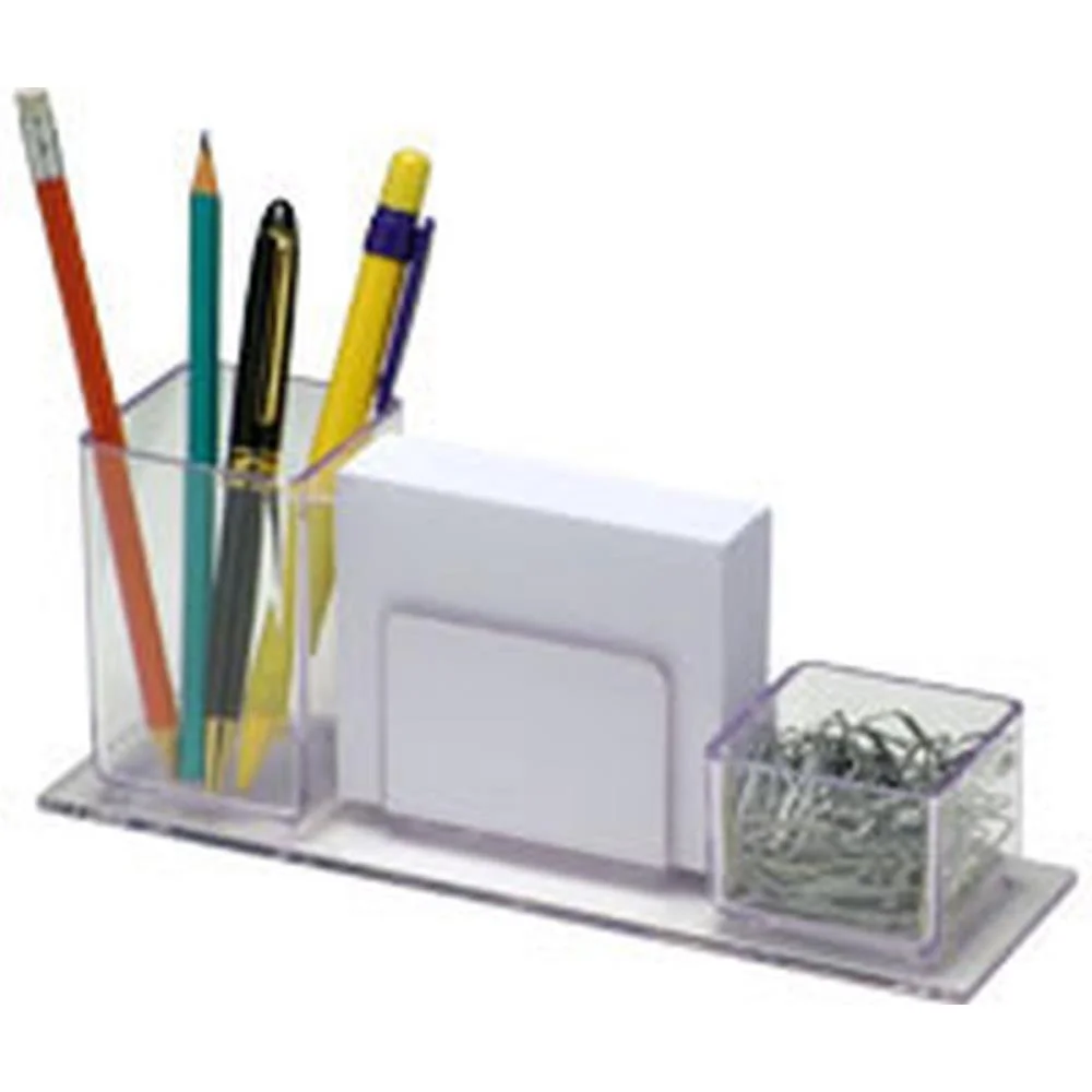 Acessorio Para Mesa Lapis/Clips/Lembrete Cristal Acrimet (Unidade) - imagem 2