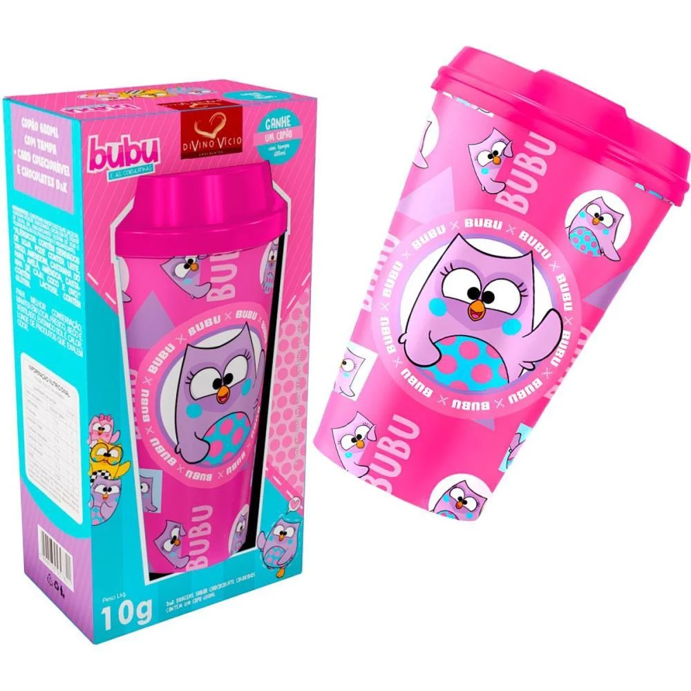 Doce Copao Bubu C/Surpresa 600Ml Divino Kids (Unidade) - imagem 4