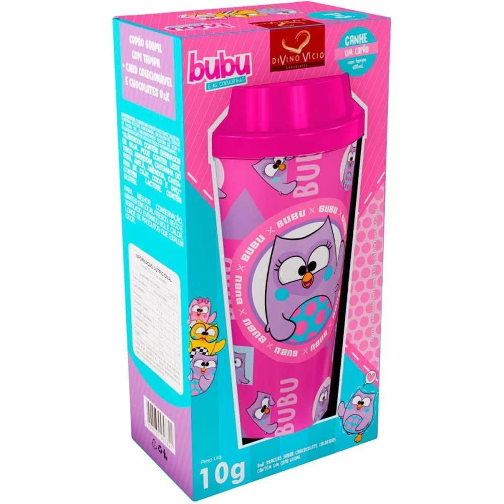 Doce Copao Bubu C/Surpresa 600Ml Divino Kids (Unidade) - imagem 6