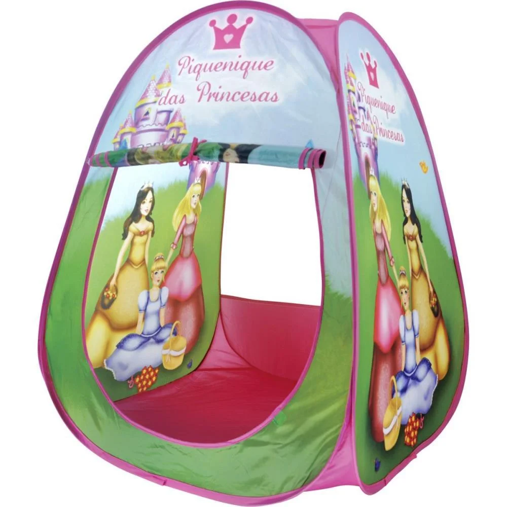 Barraca Infantil Barraca Piquenique Princesas Dm Toys (Unidade) - imagem 2