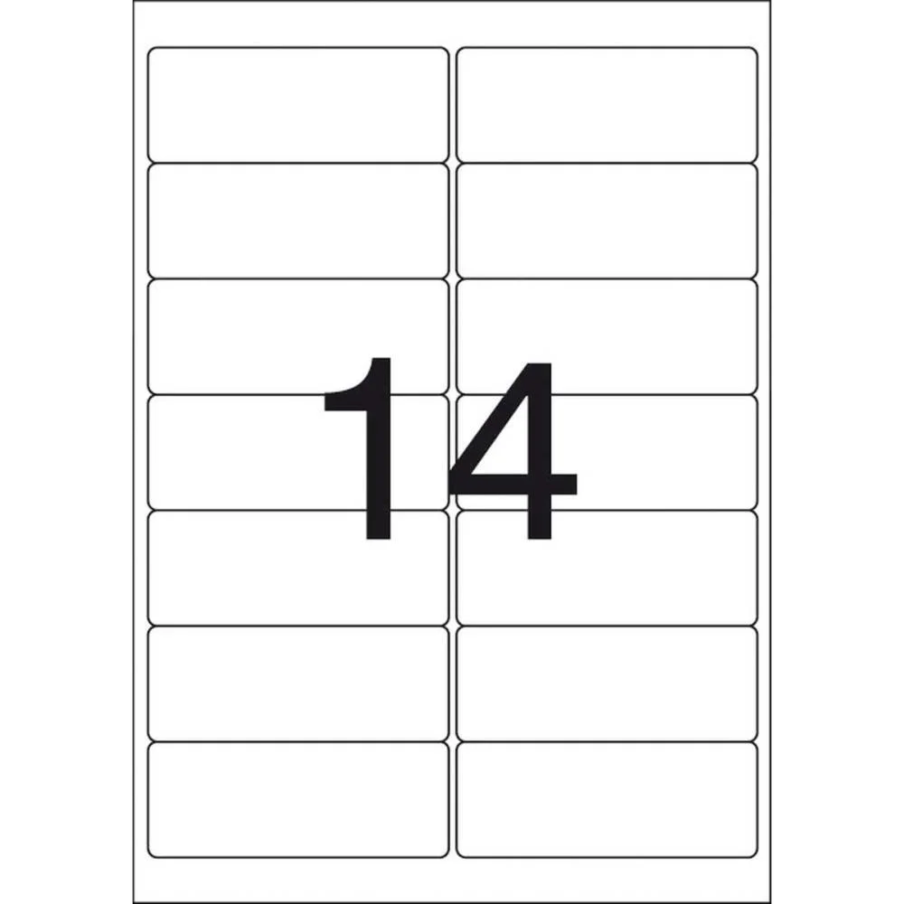Etiqueta A4 A4263 25 Fls 38,1 X 99,0 Mm Pimaco (Ct.c/350) - imagem 4