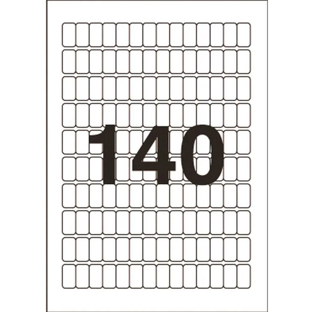 Etiqueta A5 A5Q-916 12 Fls 9,0 X 16,0 Mm Pimaco (Ct.c/1680) - imagem 4