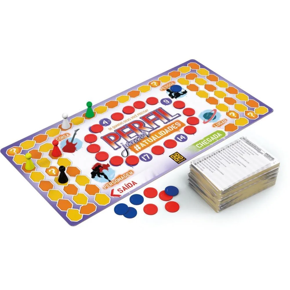 Jogo De Tabuleiro Perfil Junior Atualidades Grow (Unidade) - imagem 3