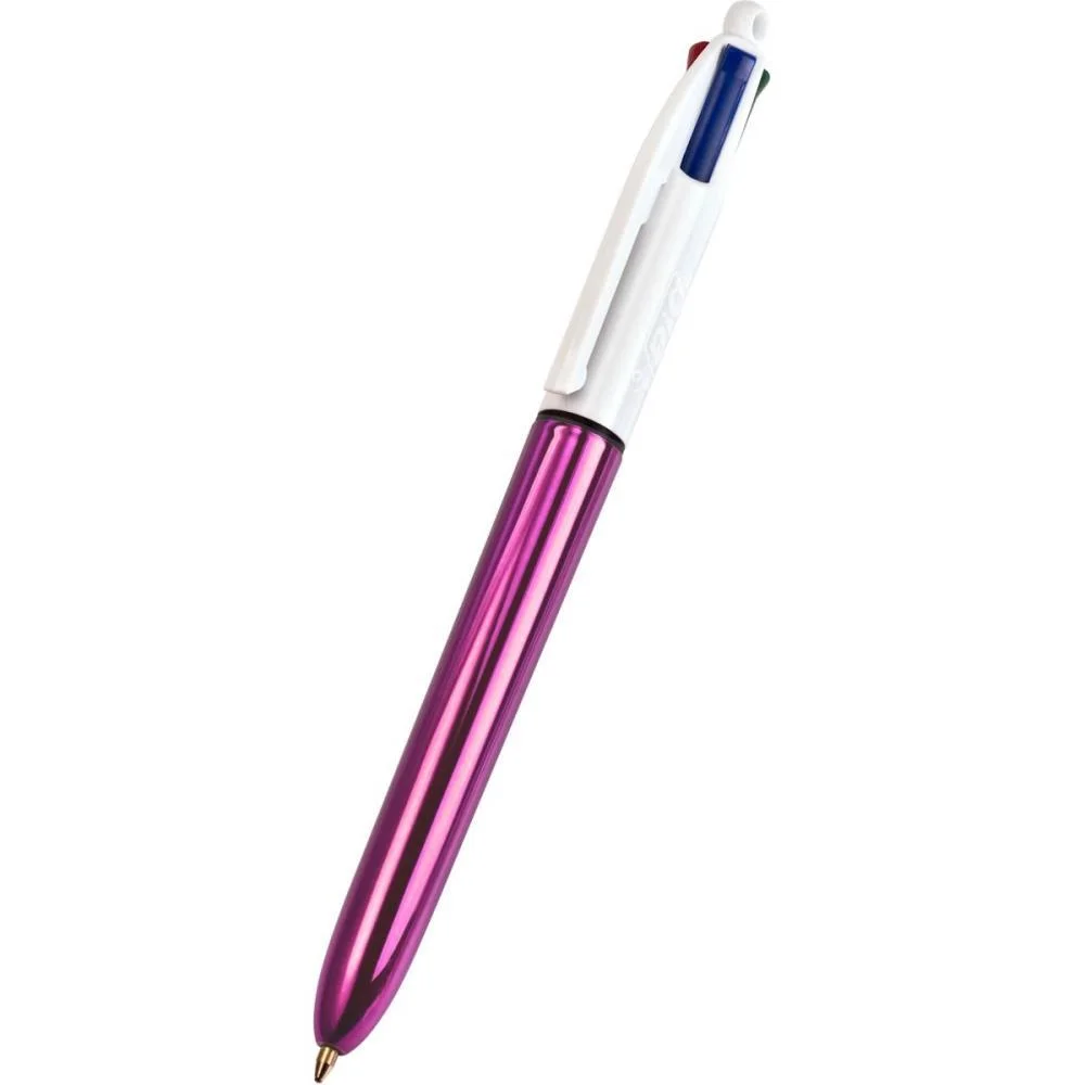 Caneta Esferografica Bic 4 Cores Metallic Corpo Rs Bic (Bl.c/01) - imagem 4