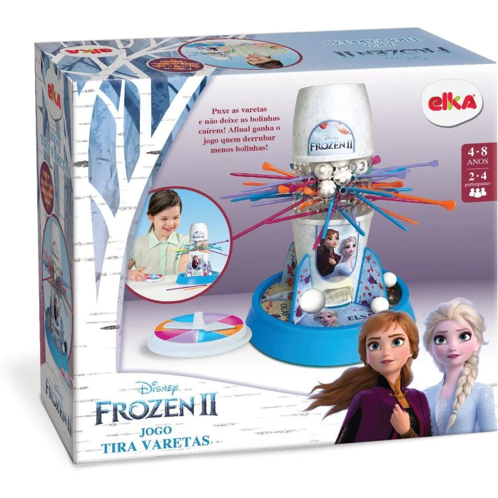Jogo Diverso Frozen 2 Tira Varetas Elka (Unidade) - imagem 2