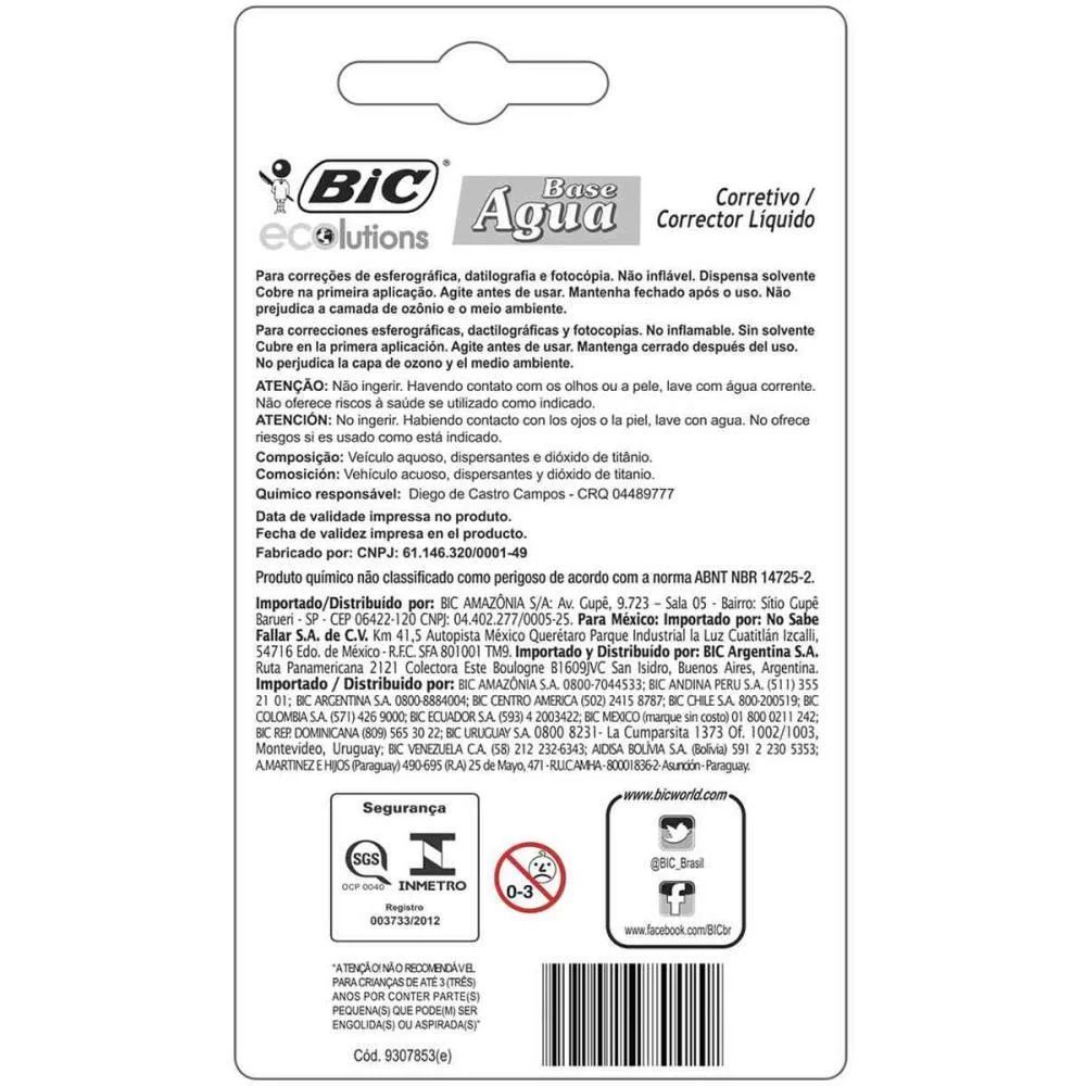 Corretivo Ecolutions 18Ml Bic (Bl.c/01) - imagem 5