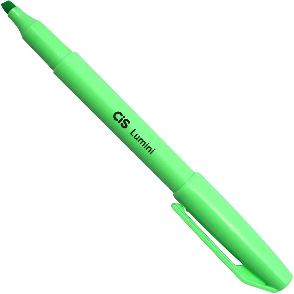 Caneta Marca Texto Cis Lumini Verde Sertic (Cx.c/12) - imagem 4