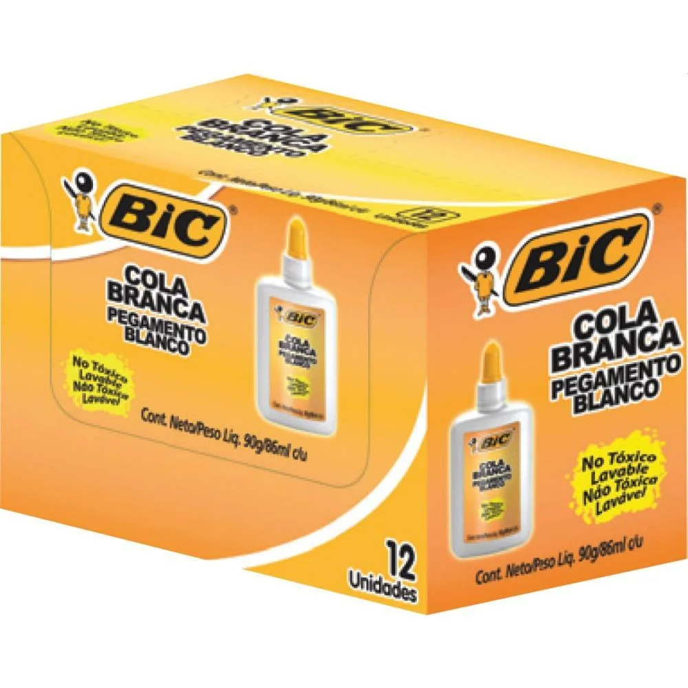 Cola Escolar Bic 90G Bic (Cx.c/12) - imagem 2