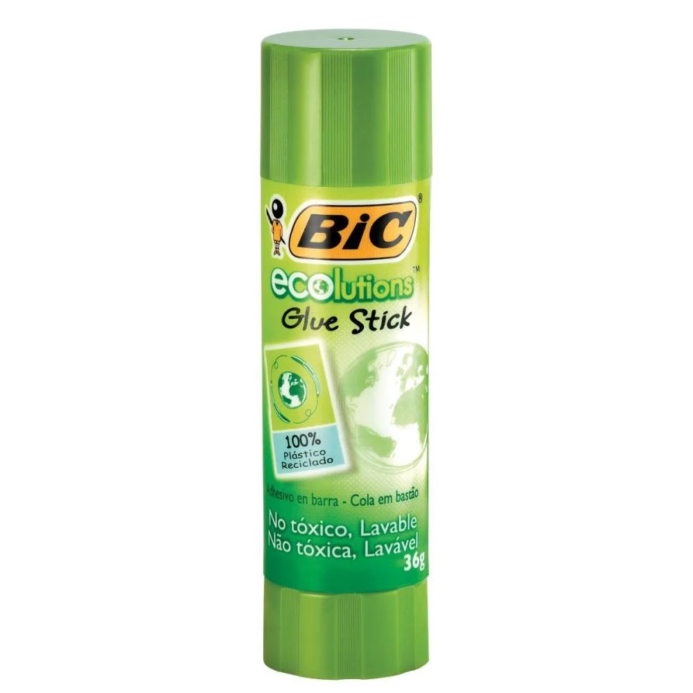 Cola Em Bastao Ecolutions 36G Bic (Pct.c/05) - imagem 4