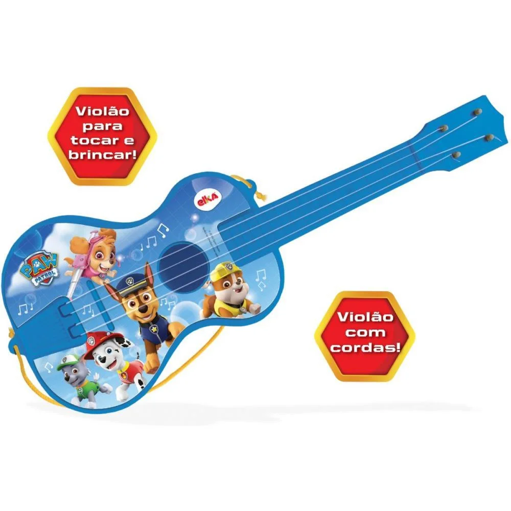 Instrumento Musical Patrulha Canina Violao Elka (Unidade) - imagem 3