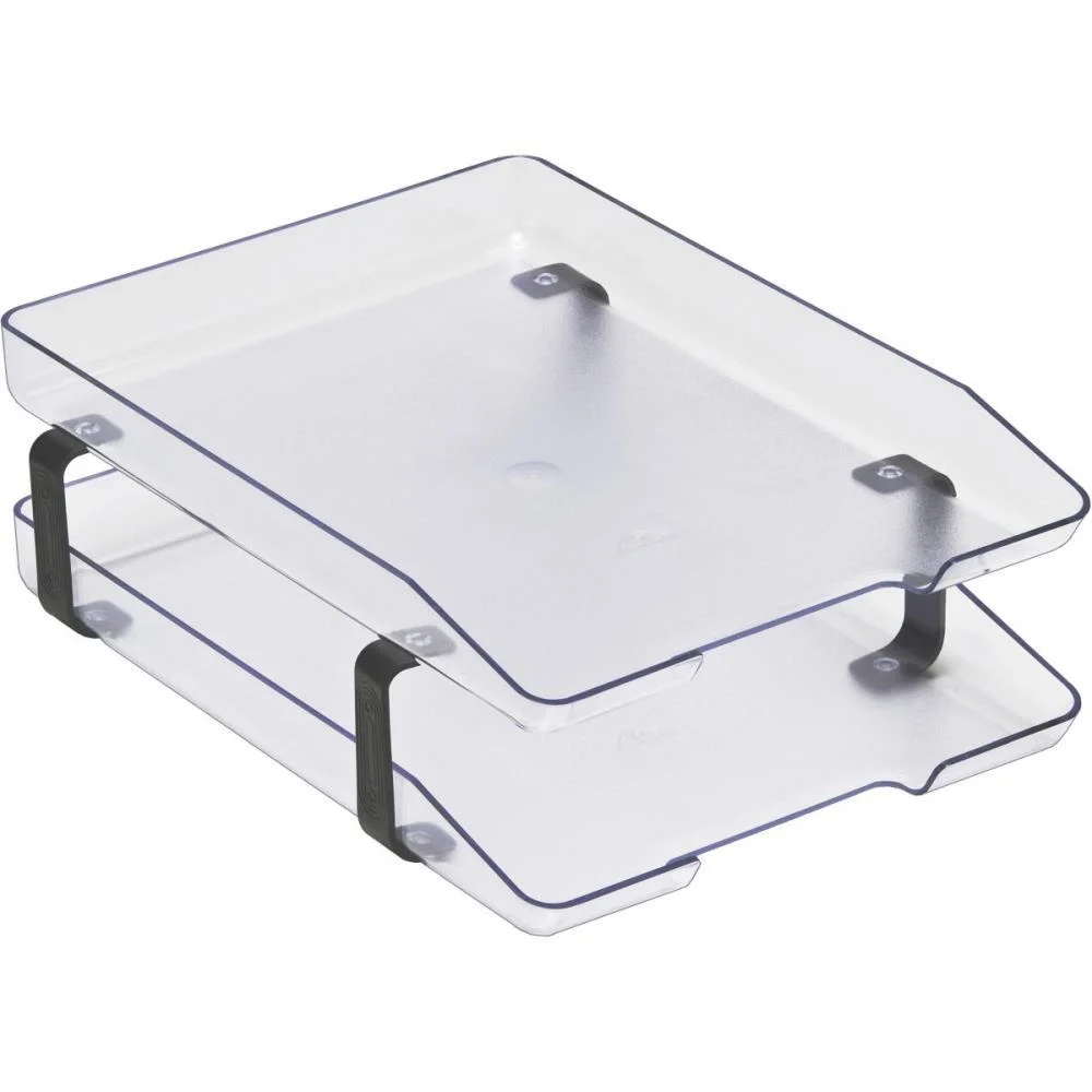 Caixa Correspondencia Dupla Acrilica Classic Cristal Acrimet (Unidade) - imagem 3