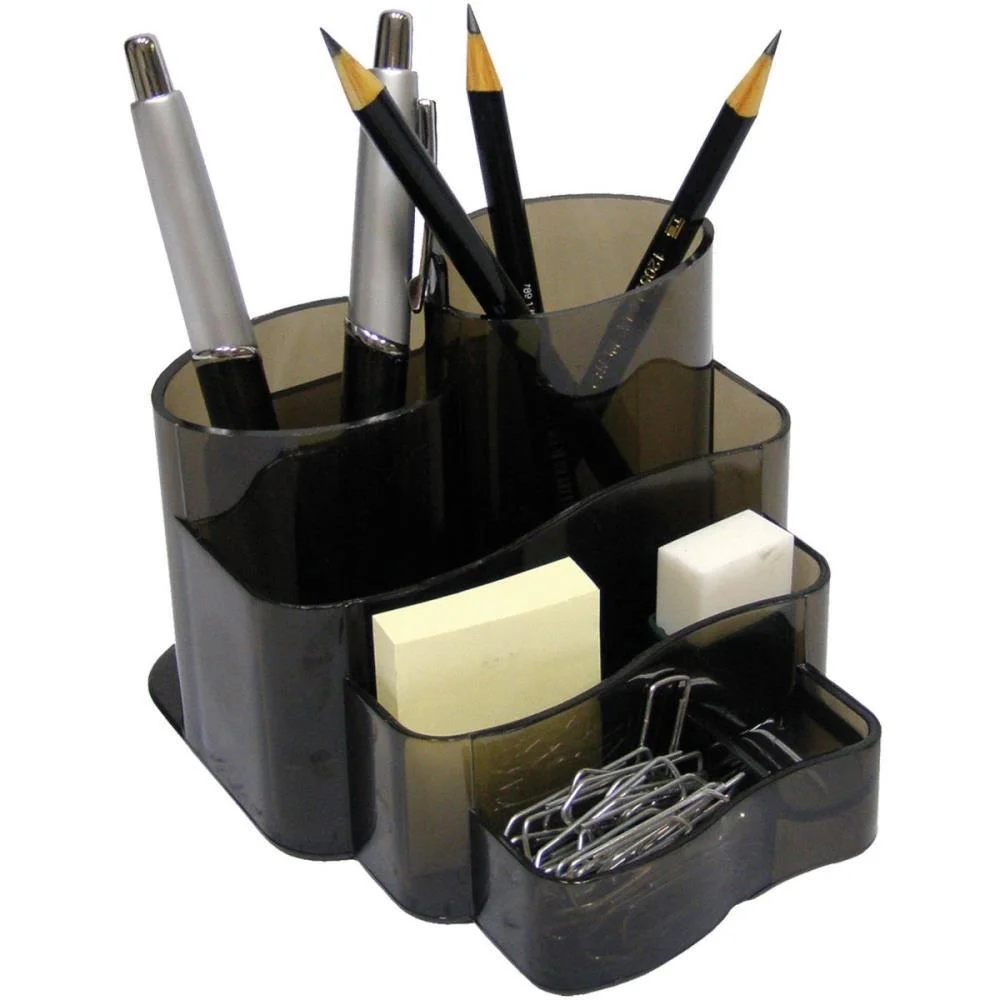 Acessorio Para Mesa Porta Caneta/Clips/Lemb.fume Dello (Unidade) - imagem 4