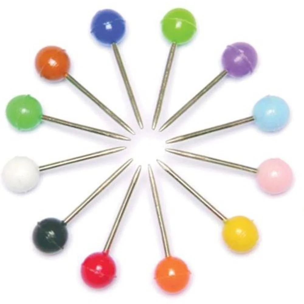 Alfinete Mapa Colorido Cx.c/50Pcs. Bacchi (Pct.c/10) - imagem 4