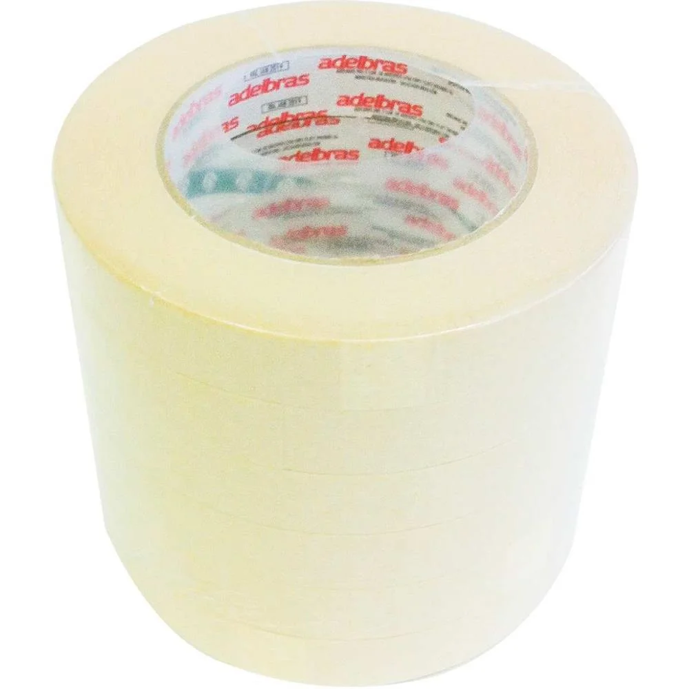 Fita Para Empacotamento Papel Kraft 780 18Mmx50Mts Adelbras (Pct.c/06) - imagem 3