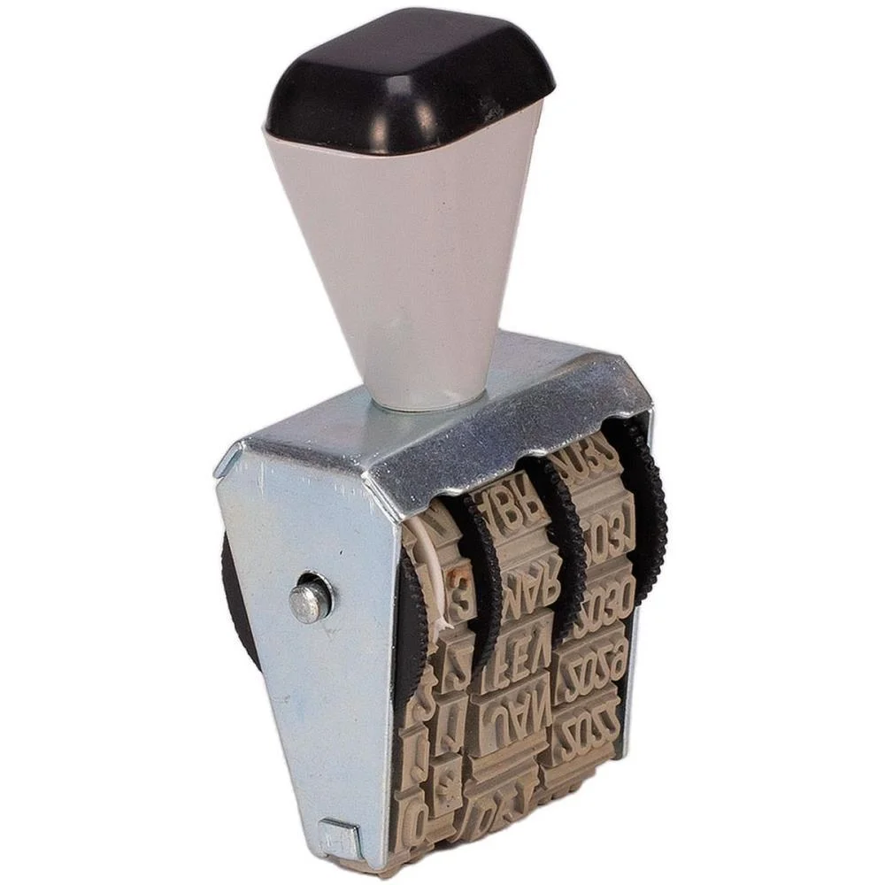 Carimbo Datador Comum 3Mm Carbrink (Unidade) - imagem 2