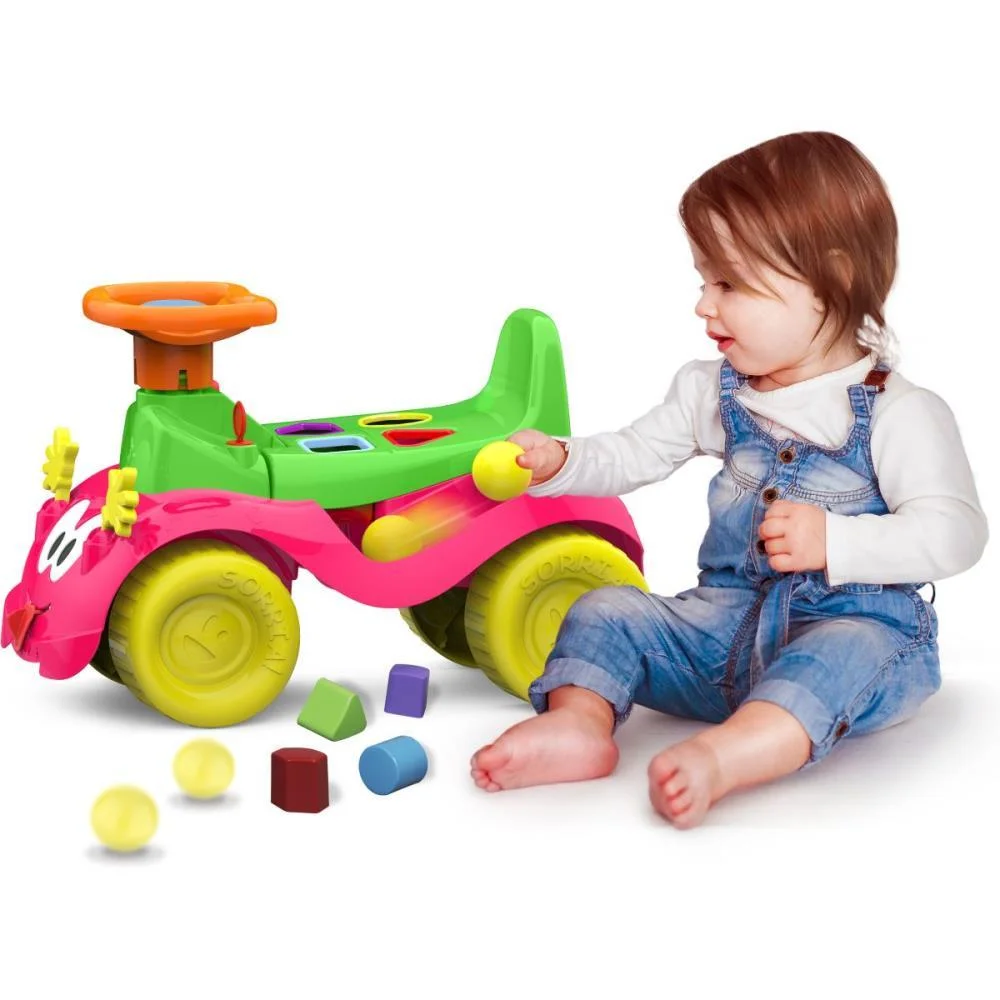 Veiculo Para Bebe Totokinha Bolinha Menina Cardoso Toys (Unidade) - imagem 2