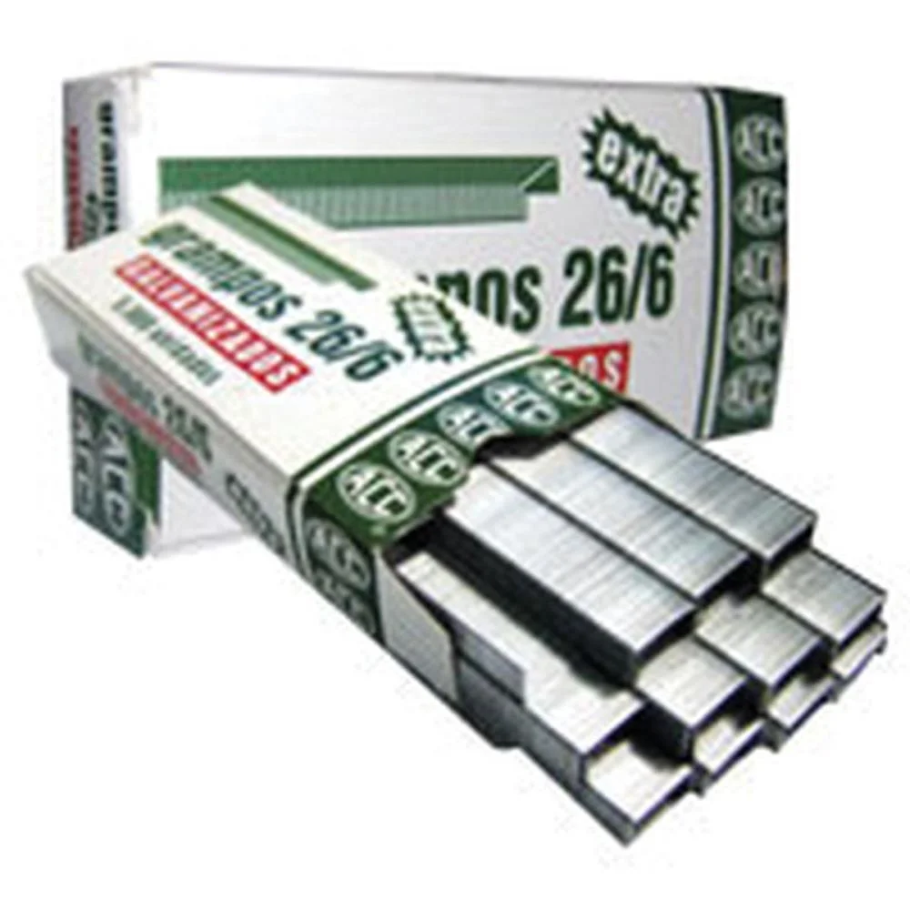 Grampo Para Grampeador 26/6 Galvanizado 5000 Extra Acc (Caixa) - imagem 3