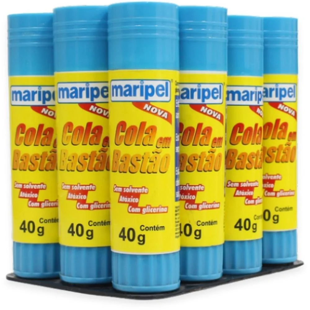 Cola Em Bastao 40G. Maripel (Dp.c/12) - imagem 2
