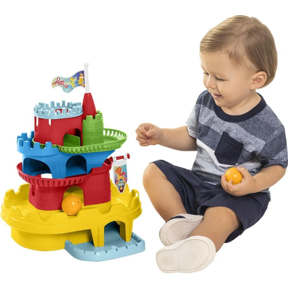 Brinquedo Educativo Monta Castelo C/ Blocos Tateti (Unidade) - imagem 3