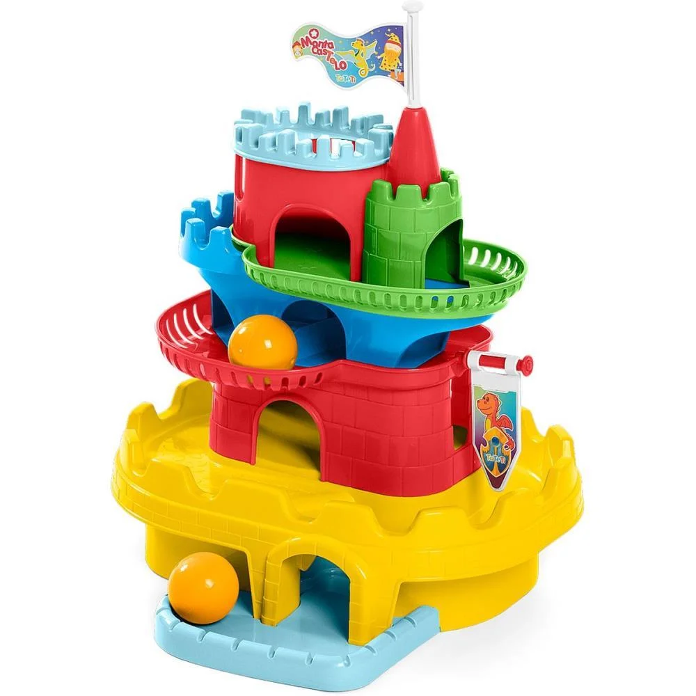 Brinquedo Educativo Monta Castelo C/ Blocos Tateti (Unidade) - imagem 4