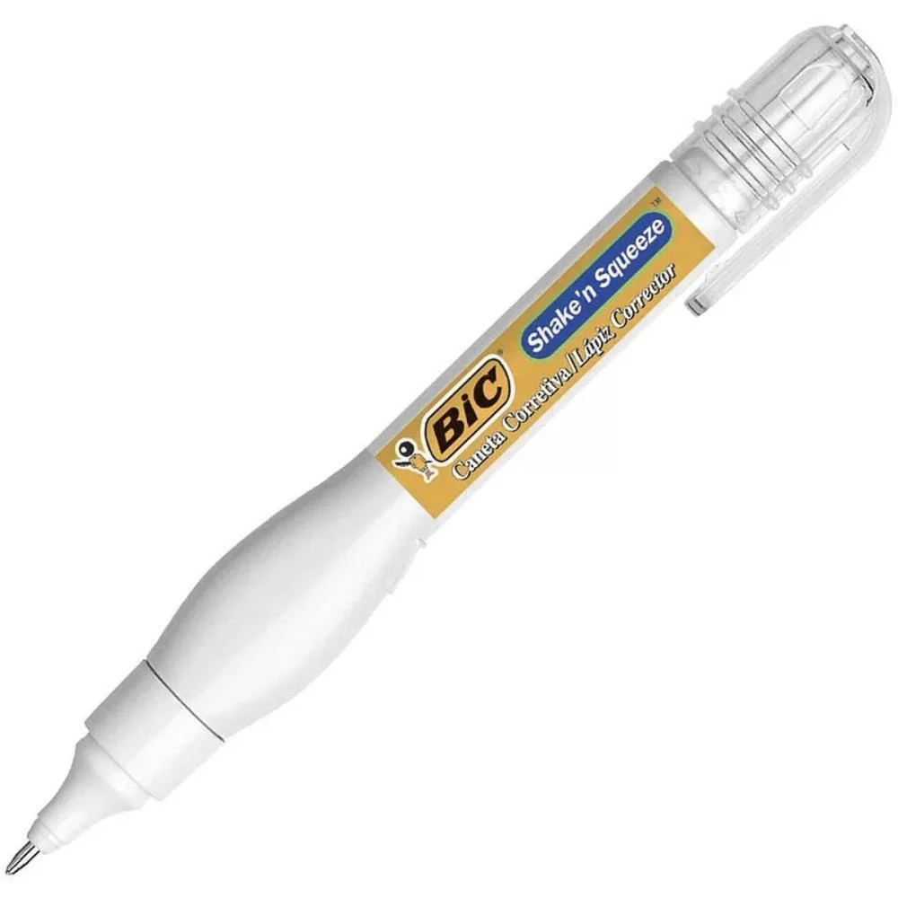 Caneta Corretiva Shake N Squeeze 8Ml Metal Bic (Bl.c/01) - imagem 4