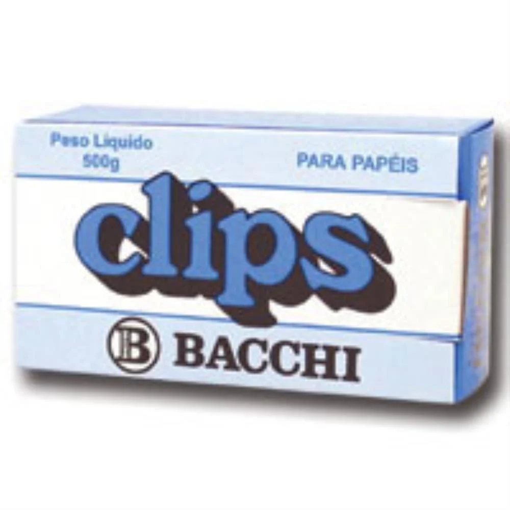 Clipe Galvanizado Aco 10/0 120 Unidades Bacchi (Caixa) - imagem 2
