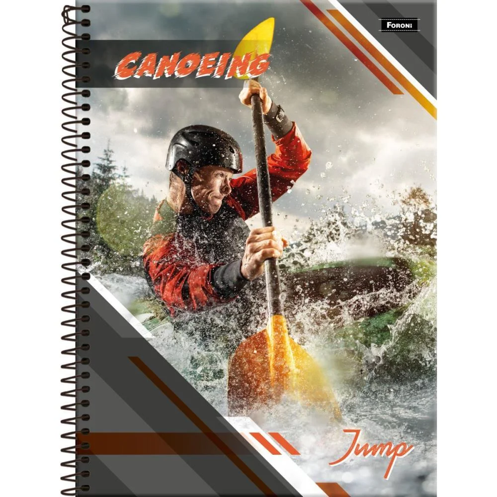 Caderno 10X1 Capa Dura Jump 200 Folhas Foroni (Pct.c/04) - imagem 3