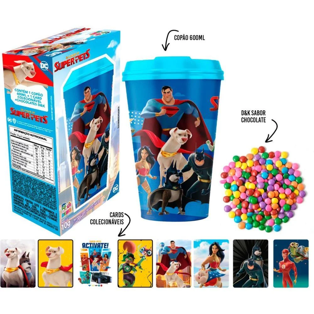 Doce Copao Superpets C/Surpre 600Ml Divino Kids (Unidade) - imagem 2