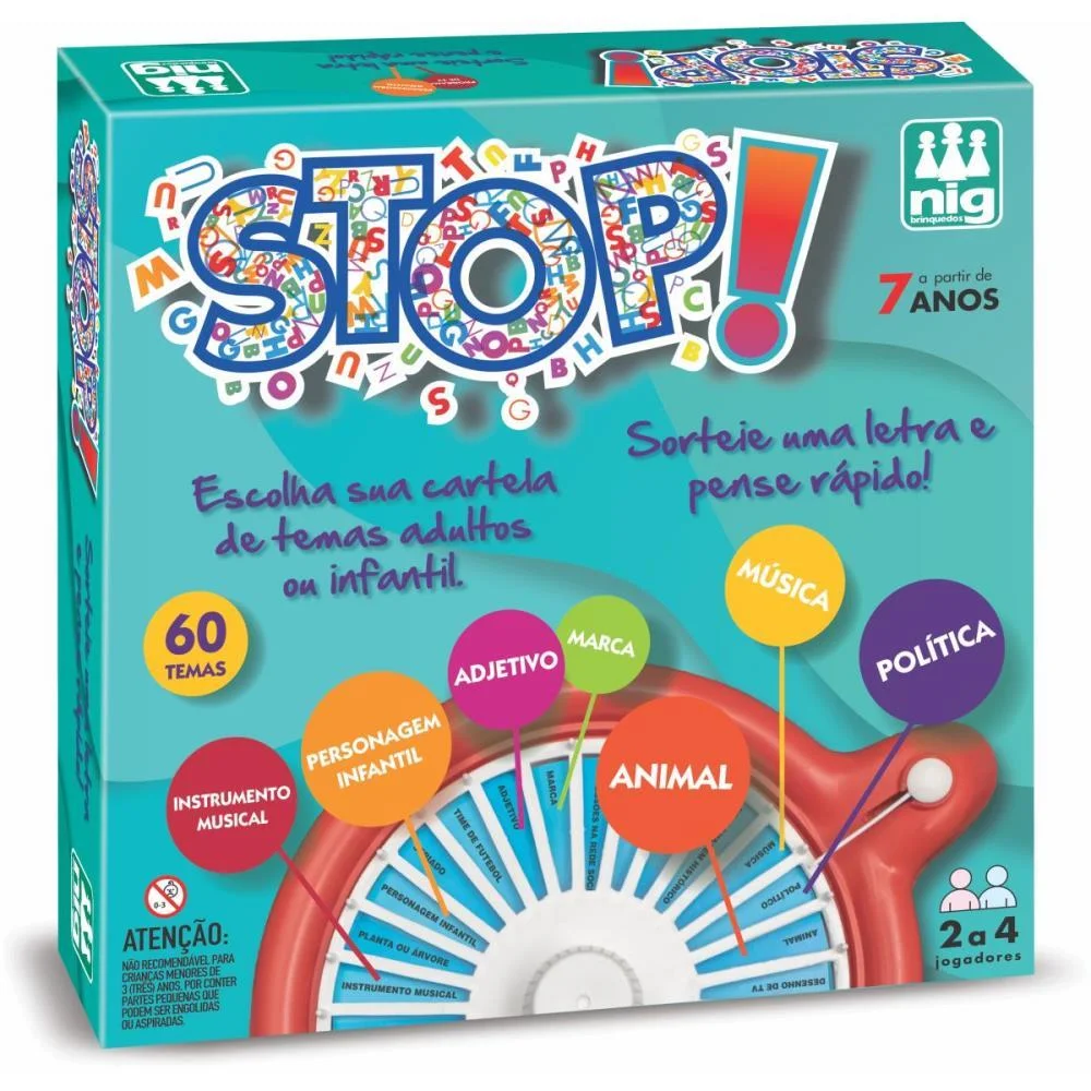 Jogo Diverso Stop Nig Brinquedos (Unidade) - imagem 5