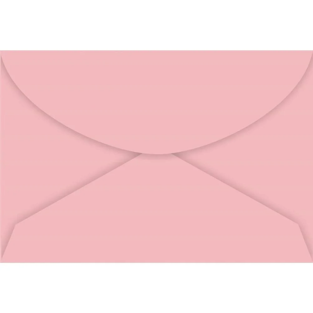 Envelope Colorido Visita Rosa Claro Color Plus 80G. Foroni (Cx.c/100) - imagem 3