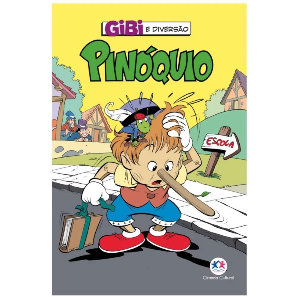 Gibi Pinoquio 16Pgs 20X14Cm Magic Kids (Unidade) - imagem 3
