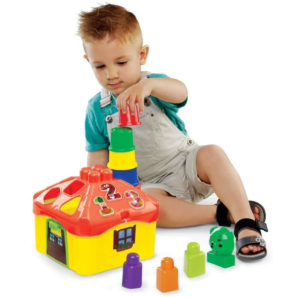 Brinquedo Educativo Casinha De Atividades Dismat (Unidade) - imagem 3