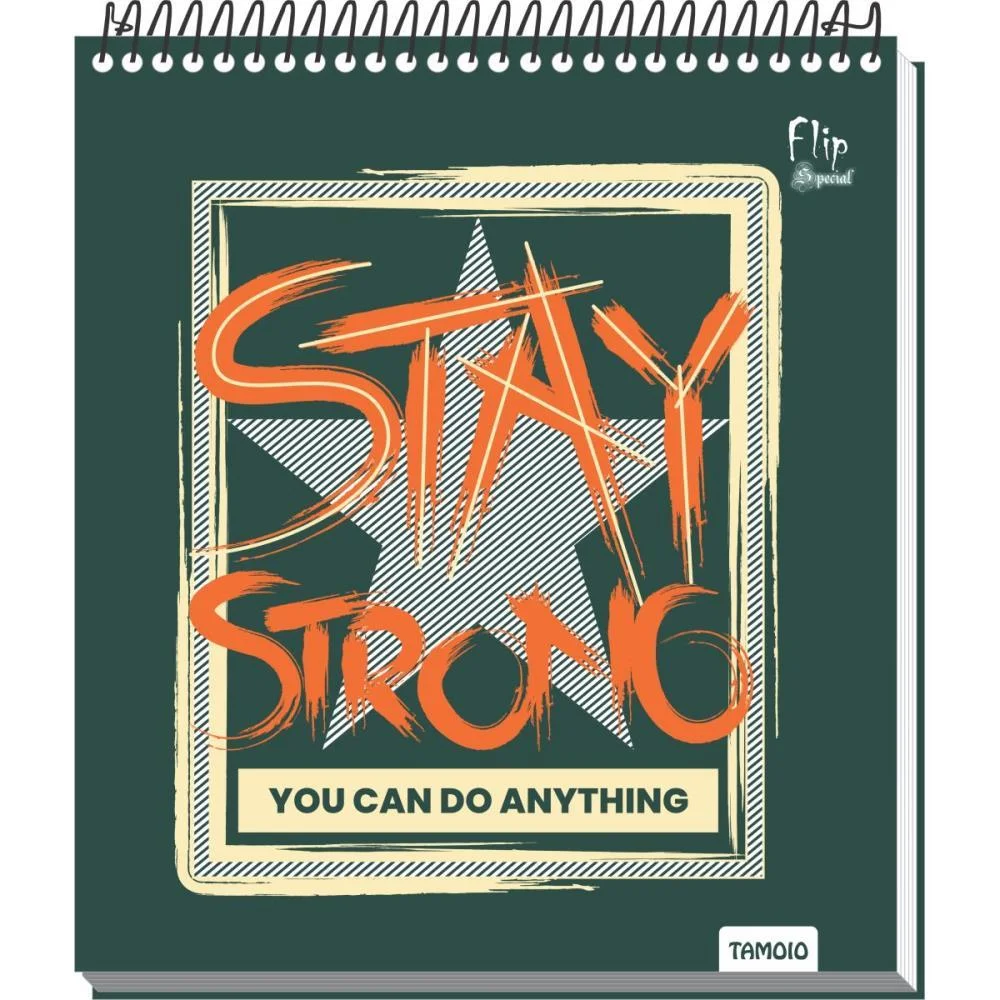 Caderno 10X1 Cp.dura Colegial Flip Masculino 160Fls Tamoio (Pct.c/04) - imagem 6