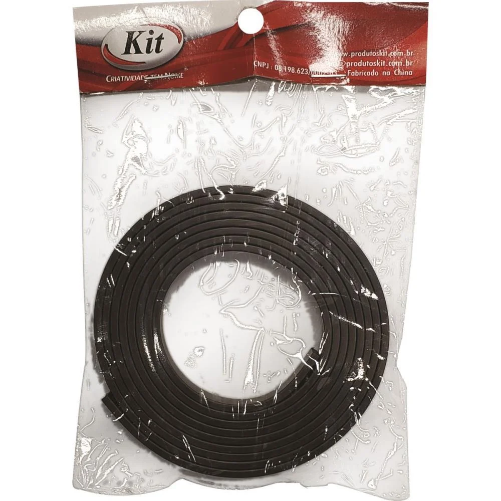 Ima Tira 9Mmx2Mm Preto C/2M. Kit (Pacote) - imagem 2