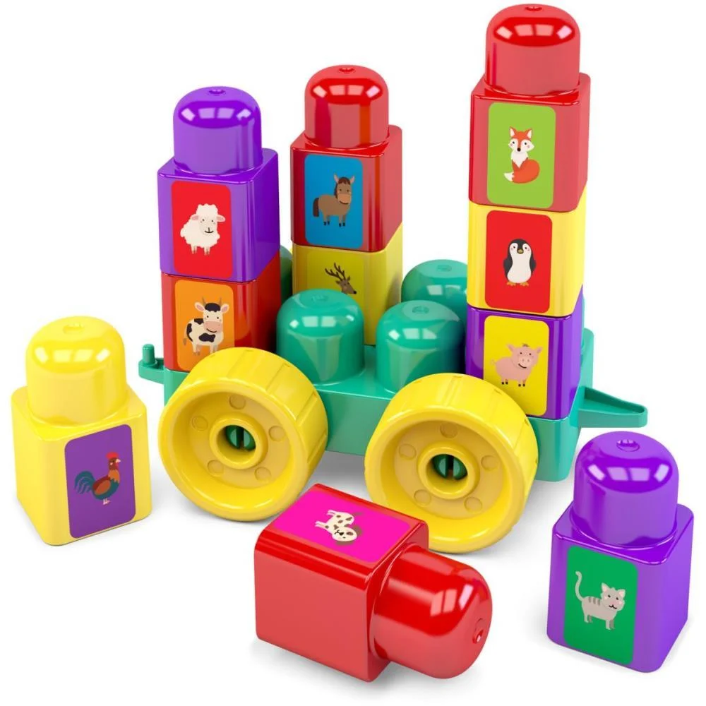 Brinquedo Para Montar Blocolandia Pre Escola Dismat (Unidade) - imagem 2