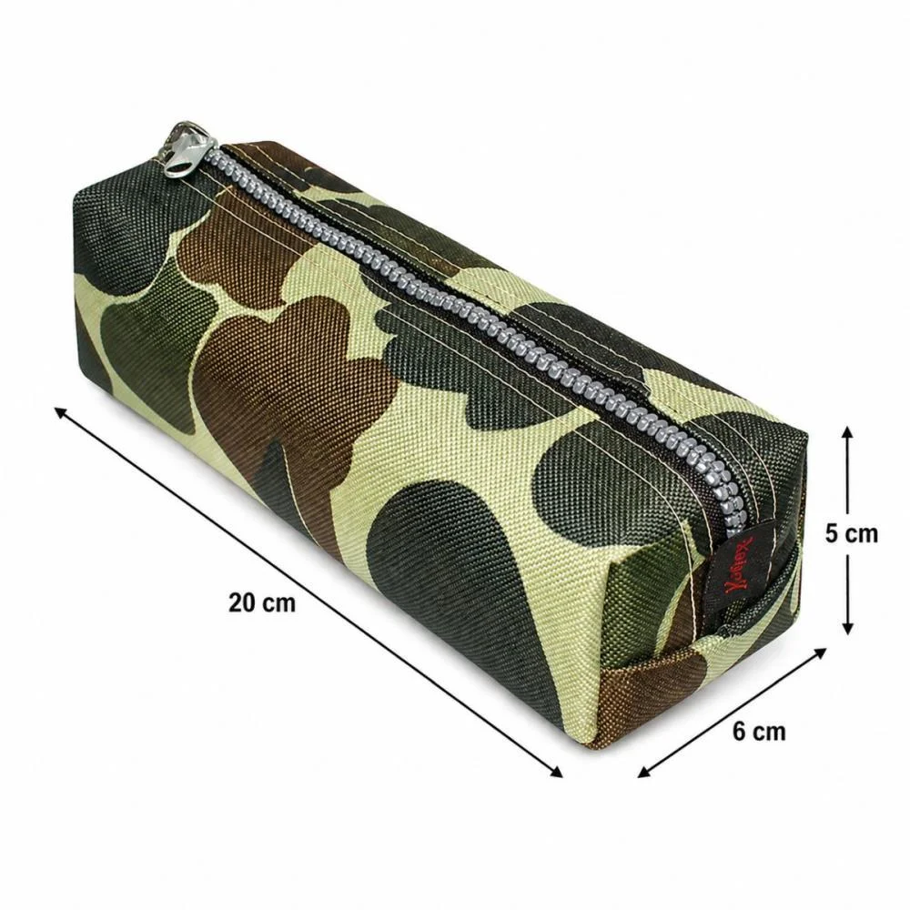 Estojo Simples Nylon Camuflado Gd Zip.trator Reflex (Pct.c/04) - imagem 4