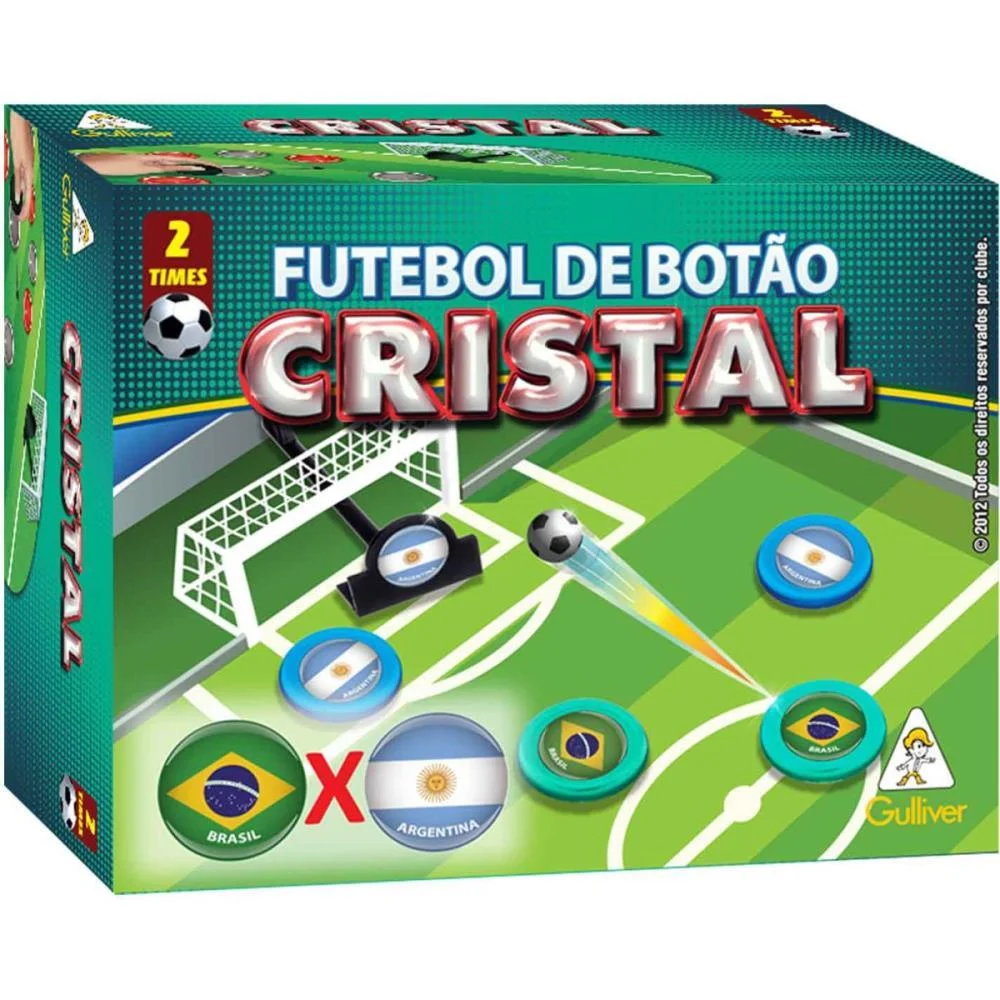 Futebol De Botao Brasil X Argentina Gulliver - imagem 7