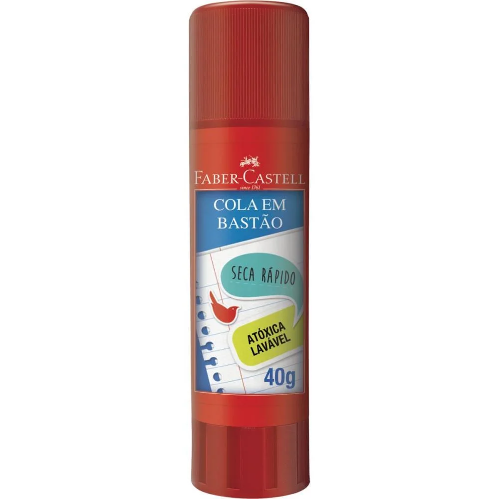 Cola Em Bastao 40G Faber-Castell (Cx.c/10) - imagem 4