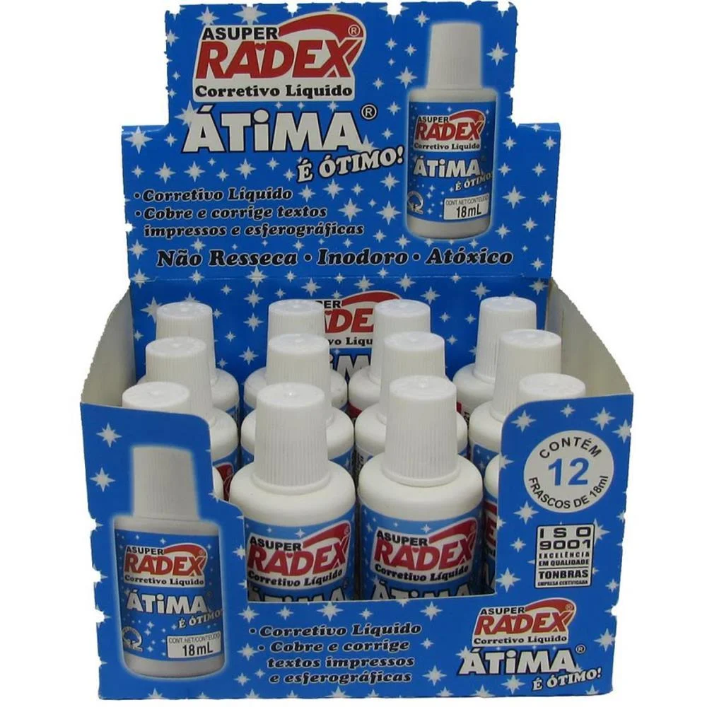 Corretivo Atima 18Ml Radex (Cx.c/12) - imagem 5