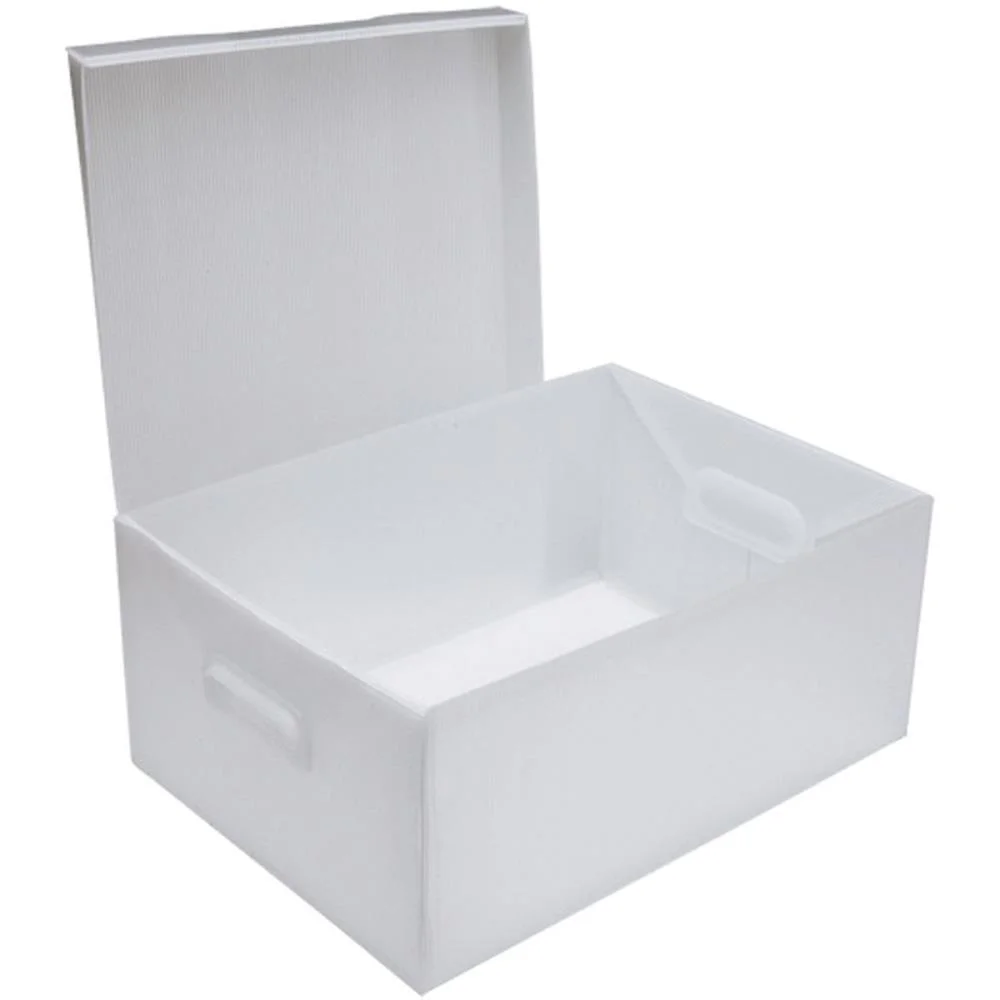 Caixa Organizadora Novaonda Cristal Md 37X28X21 Polibras (Unidade) - imagem 2