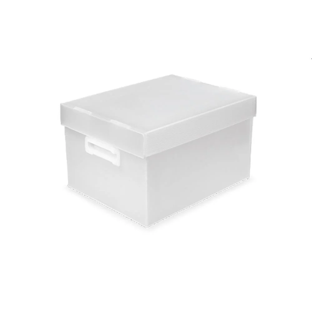 Caixa Organizadora Novaonda Cristal Md 37X28X21 Polibras (Unidade) - imagem 4