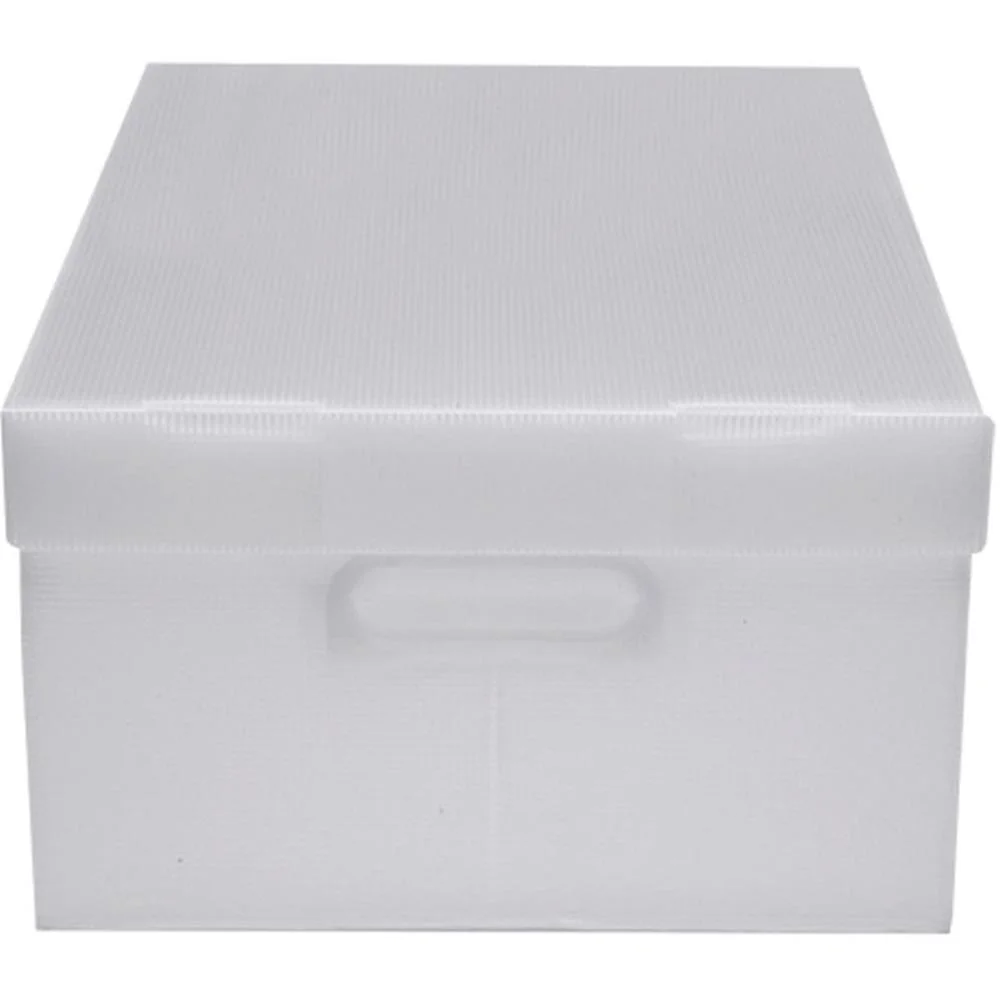 Caixa Organizadora Novaonda Cristal Gd 43,7X31X24 Polibras (Unidade) - imagem 3
