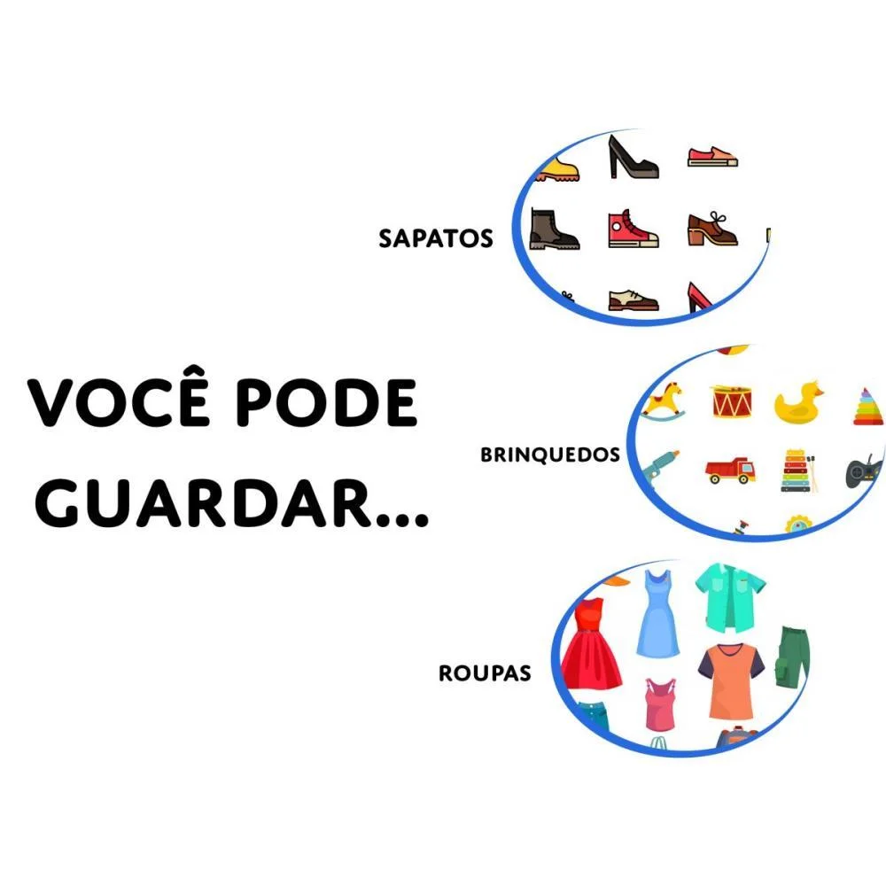 Caixa Organizadora Novaonda Cristal Gd 43,7X31X24 Polibras (Unidade) - imagem 5