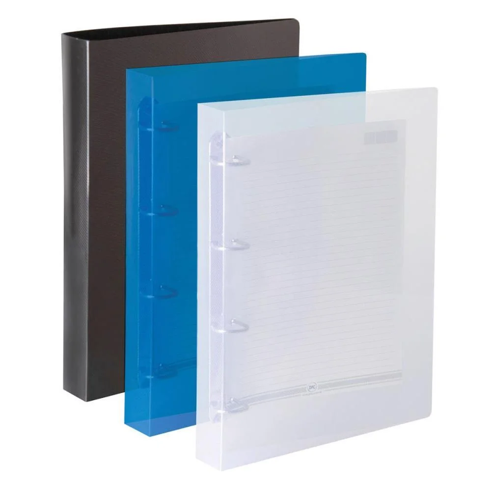 Fichario De Pvc Transparente 4 Argolas 26X34Cm Dac (Unidade) - imagem 4
